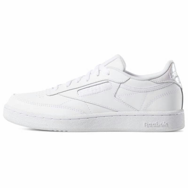 Tenisi Reebok Club C Fete Albi Romania KC4334WR